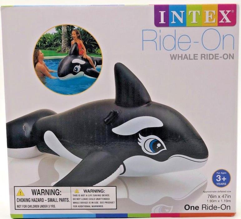 Intex Ride On Whale Inflatable Pool Toy
