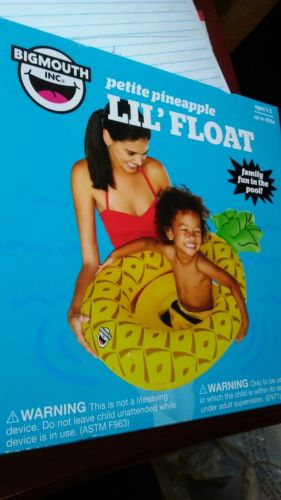 New Bigmouth Inc. Petite Pineapple Lil' Float Kohl's Exclusive For Ages 1-3 nib