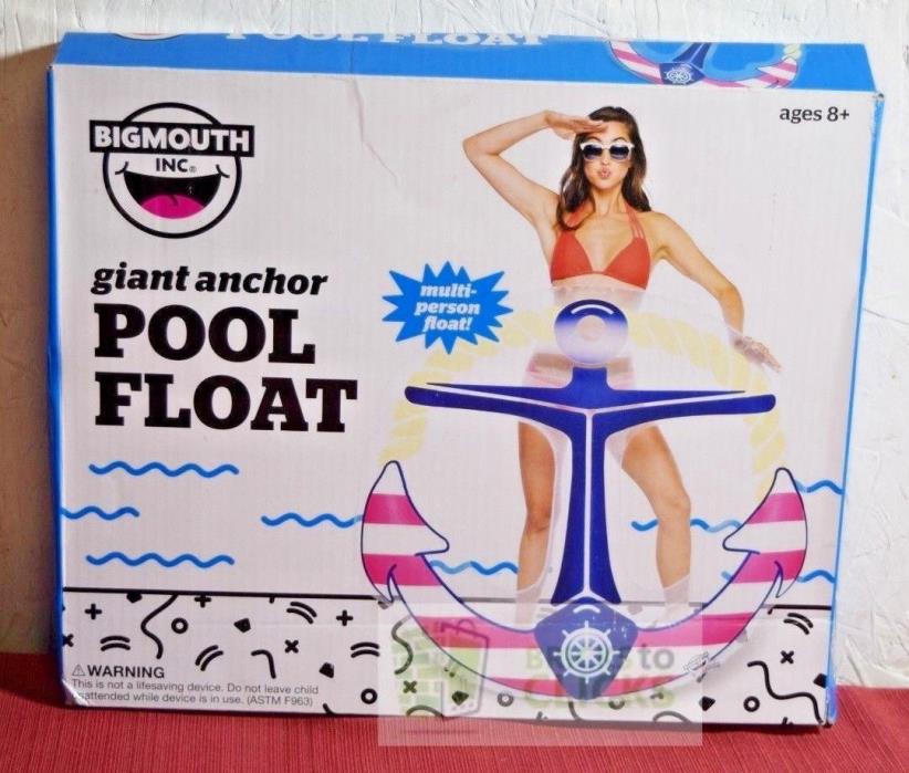BigMouth Toys Giant Anchor Pool Float, 49