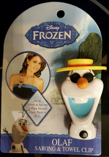 Disney Frozen Olaf Sarong & Towel Clip NEW