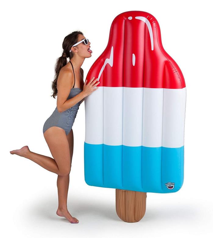 Pool Float Tall Inflatable Popsicle Vinyl Summer Pool Beach Toy