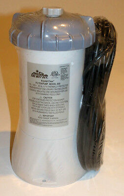 Intex Kystal Clear Swimming Pool Filter Pump - Model 603 - NEW/SEALED