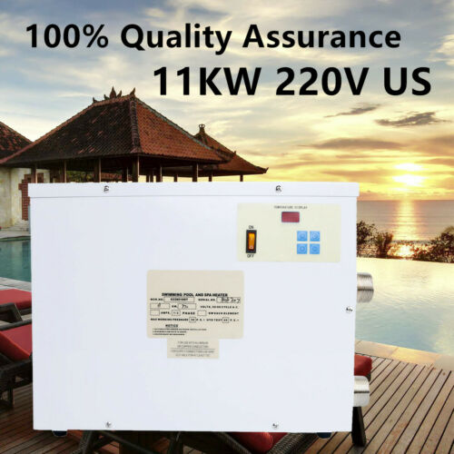 11KW 220V Swimming Pool & SPA hot tub electric water heater thermostat US STOCK