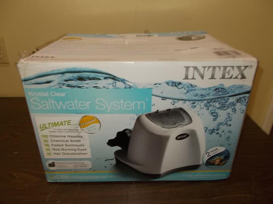 Intex Krystal Clear Saltwater System for Above-Ground Pools up to 15,000 Gallons