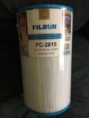FILBUR POOL SPA FILTER FC-2815 5 1/2 X 10 1/2, 2” MPT