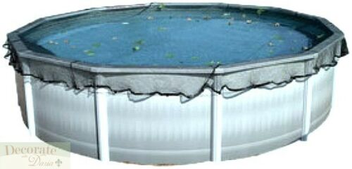LEAF NET 21' ROUND POOL Above Ground Trap Ultra Armor Maxx Mesh 3' Overlap New