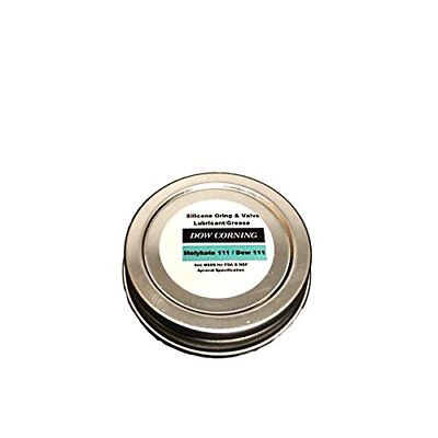 Dow Corning Molykote 111 Oring/Valve Lubricant/Sealant, 1/2oz (Repackaged for Sm