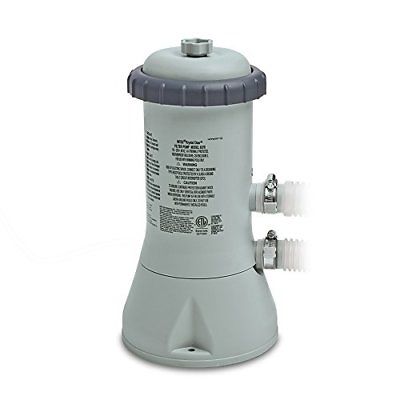Intex Krystal Clear Cartridge Filter Pump for Above Ground Pools, 1000 GPH Pump