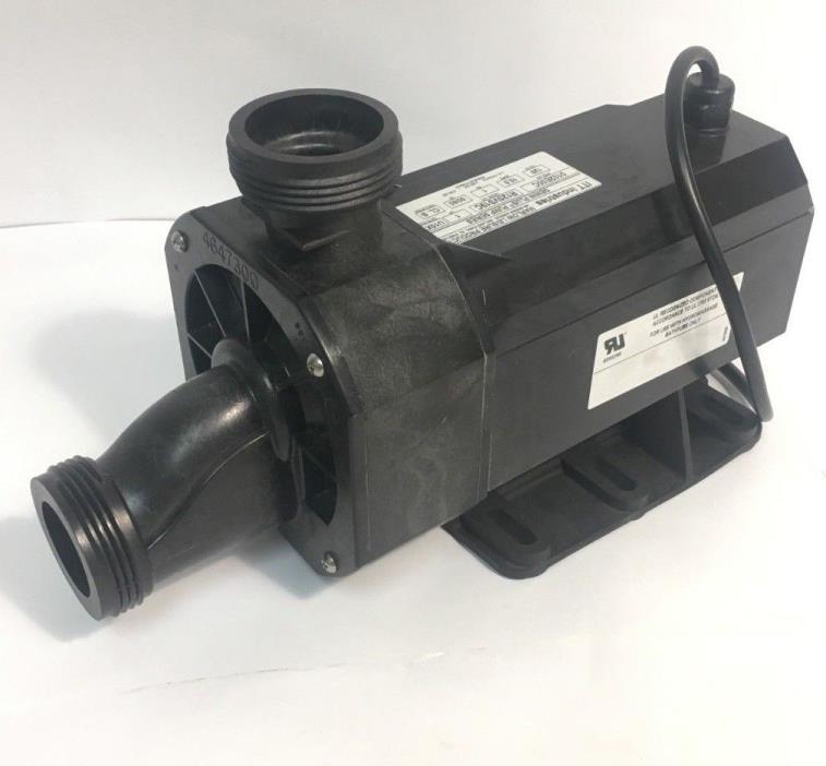 Marlow Gemini Plus ITT Bath Pump Model R125VS19 10.5A 1 HP VARIABLE Speed 120V