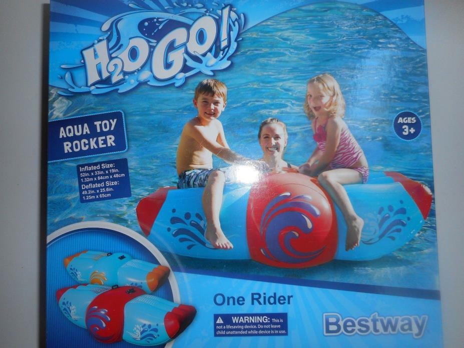 H2O Go Aqua Toy ROCKER HeavyDuty Handles STURDY Pre Tested Vinyl FUN IN THE SUN