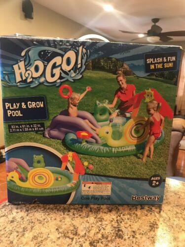 Bestway H2OGO! Play & Grow Play Center 38 Gallon Inflatable Pool 83