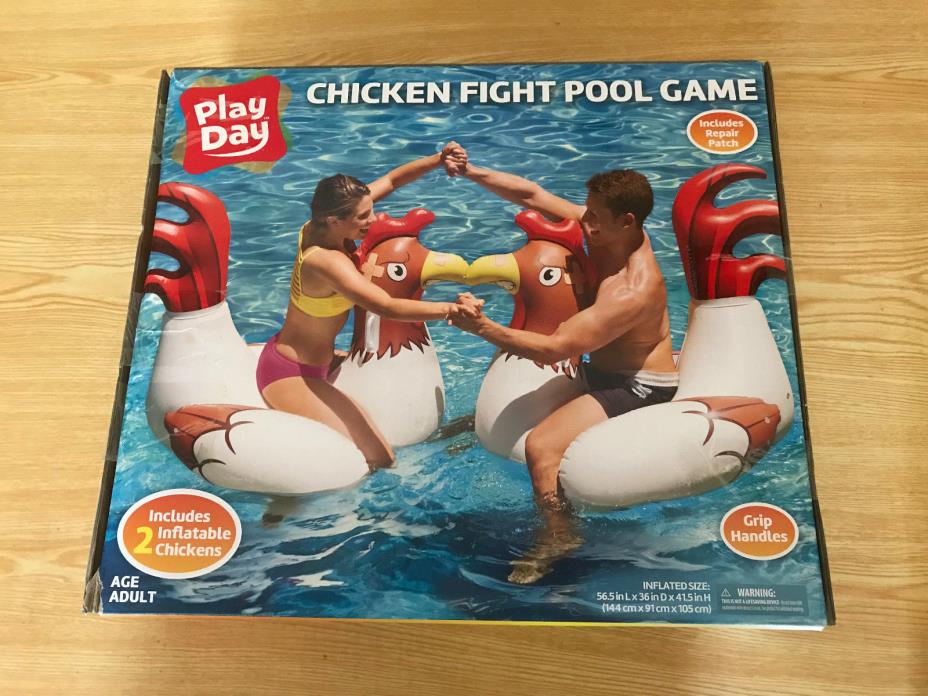 Play Day Chicken Fight Pool Game    Inflatables NEW