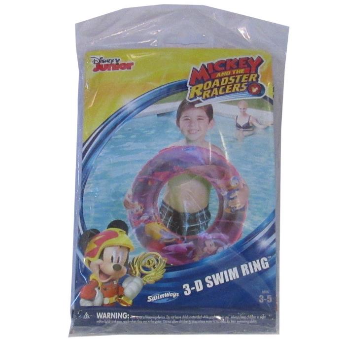 3-D Swimring Disney Juniors Mickey and the Roadster Racers - NEW