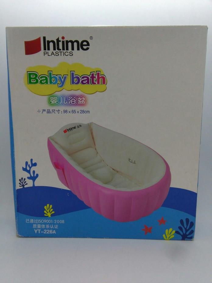 Intime Swim Center Paradise Inflatable Baby Tub/Kids Pool, Pink -AC2-