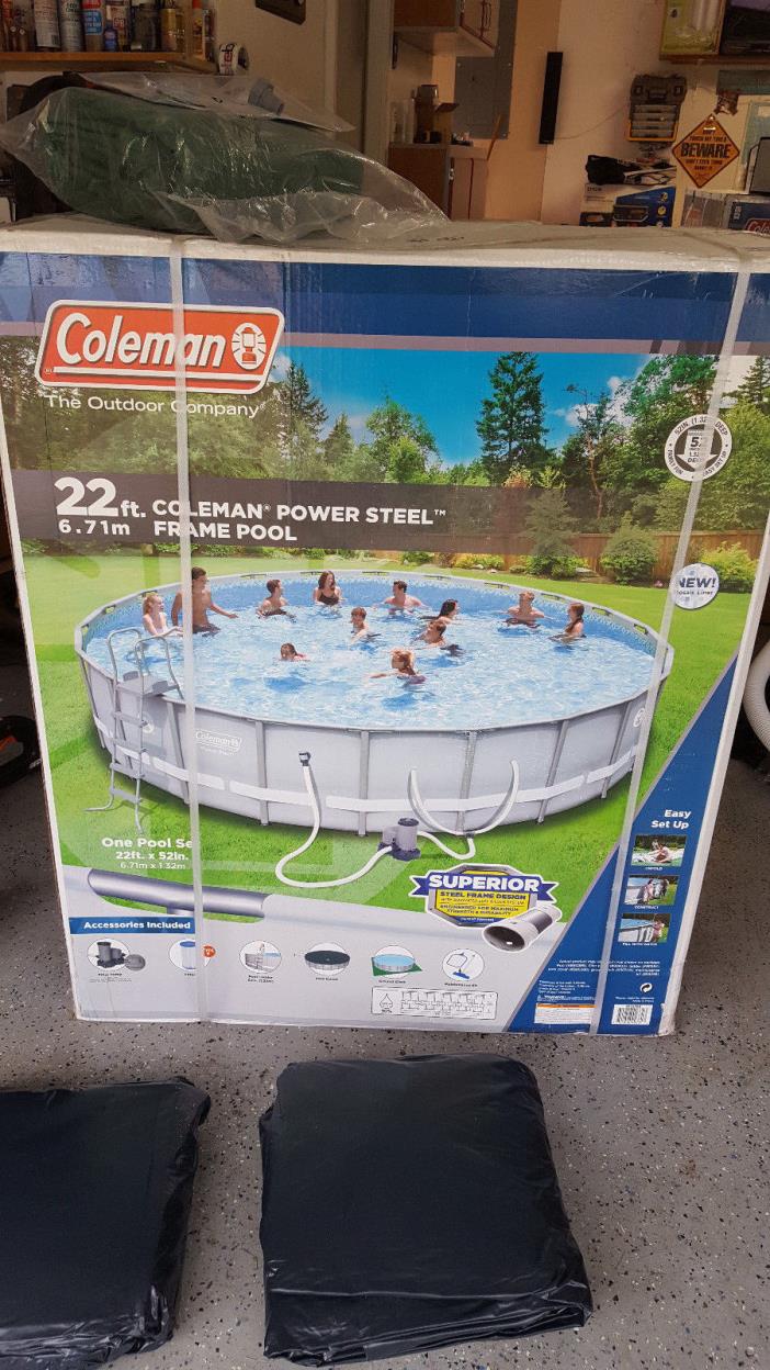 Coleman Swimming Pool Set 22' x 52