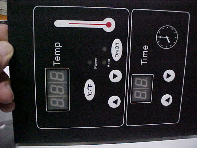 Heat Wave Sauna Control Panel Timer Temperature Display Spa  Unused