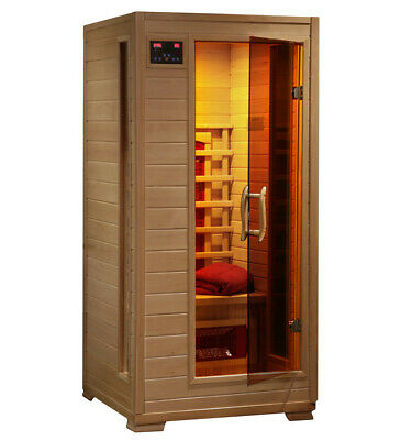 Radiant Saunas Luxury Series 1 Person FAR Infrared Sauna