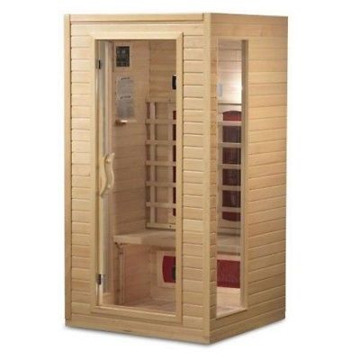 BetterLife BL9101 1-2 Person Ceramic Infrared Sauna, 39 by 36 by 72-Inch, Natur