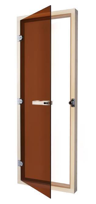 Aspen All Glass Door Bronze Tint 24