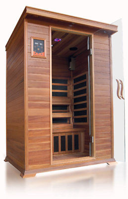 SunRay Saunas Sierra Luxury 2 Person FAR Infrared Sauna