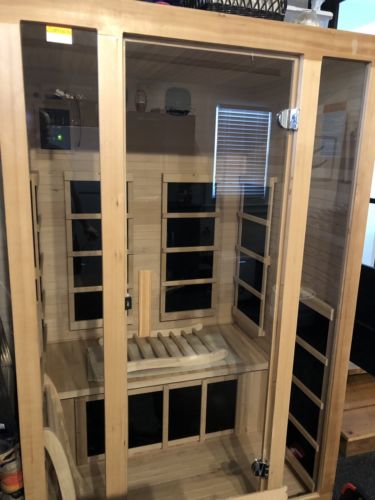 JNH Lifestyles 2 Person Far Infrared Sauna 7 Carbon Heater