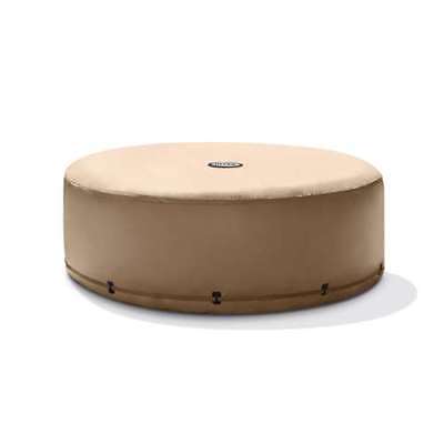 Intex 4 Person Round Energy Efficient PureSpa Spa Cover (Used)