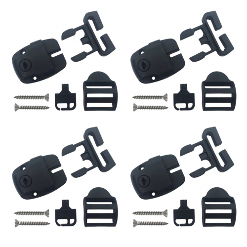 Spa Hot Tub Cover Locks Push Button Release set of 4