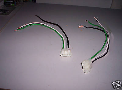 Spa AMP plug FEMALE receptacle 4-pins/3wires for 1-speed pump blower or Circpump
