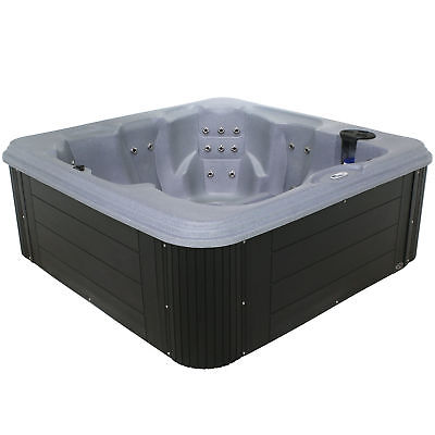 Essential Spas Andora 6-Person 40-Jet Spa with Lounger