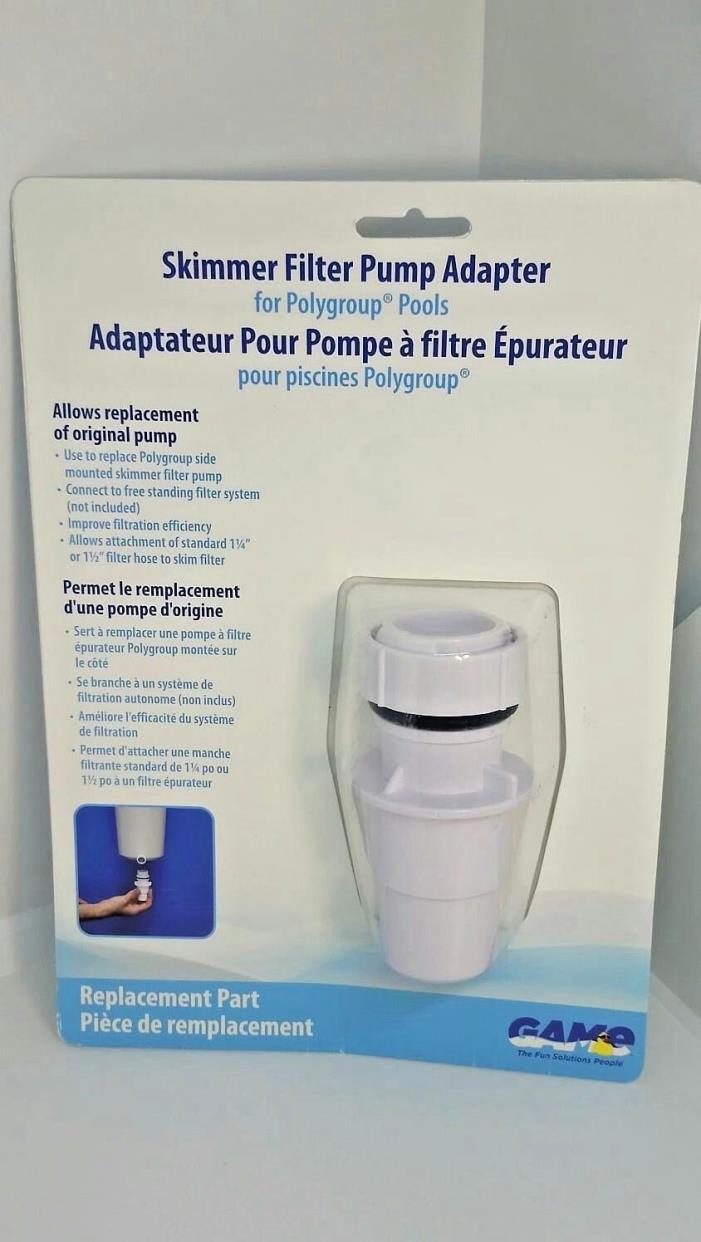 GAME 4552 Skim Filter Pump Adapter (For Intex & Bestway Pools)