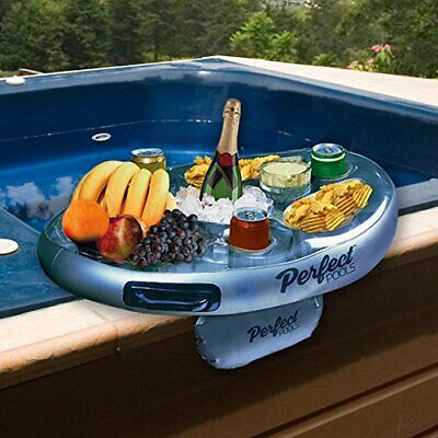 Life Floating Spa Bar Inflatable Hot Tub Side Tray for Drinks and Snacks