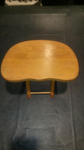 Vintage Nevco Fold and Carry Yugoslavia Stool. Clean Stable and Ready to Use!