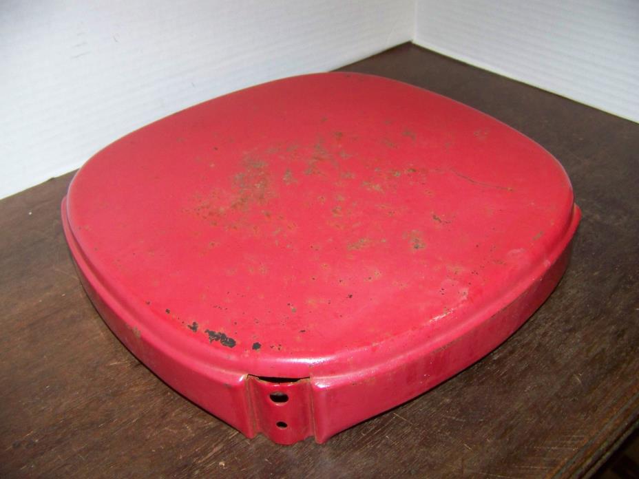 Vintage Cosco stool parts cosco stool replacement RED Metal parts