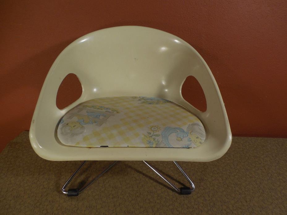 Vintage Mid Century Modern Cosco Child Booster Seat Adjustable Chair