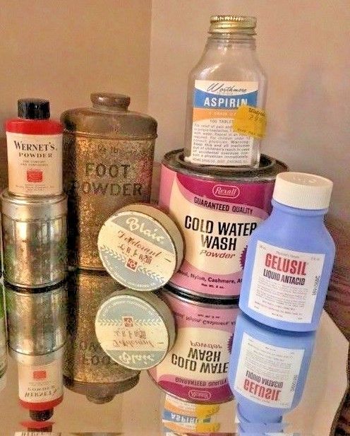 **Vintage Medicine cabinet stuff
