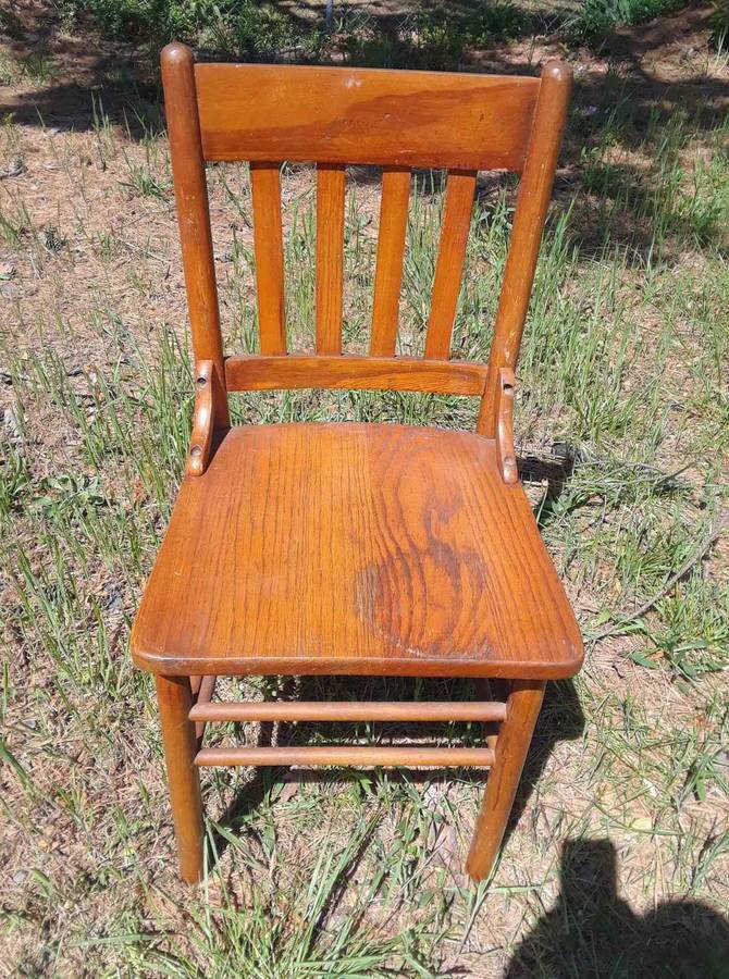 Vintage Wooden Kitchen Chair