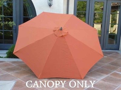 Replacement Umbrella Canopy for 2.7m 8 Ribs Terra Cotta (Canopy Only)