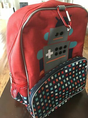 Little JJ Cole Toddler Backpack, Robot BRAND NEW