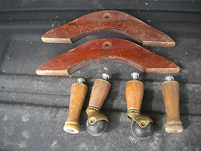 Vintage Collectible Wooden Furniture Legs (2) sets