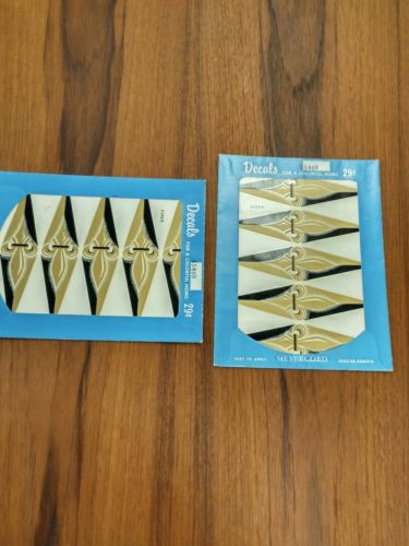 lot of two vintage furniture decals