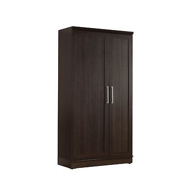 Sauder Double Door Storage Cabinet, Large, Dakota Oak