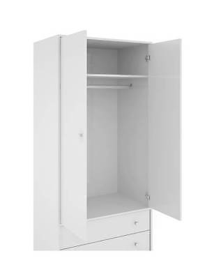 Sectional Wardrobe Closet in White Finish [ID 3771476]