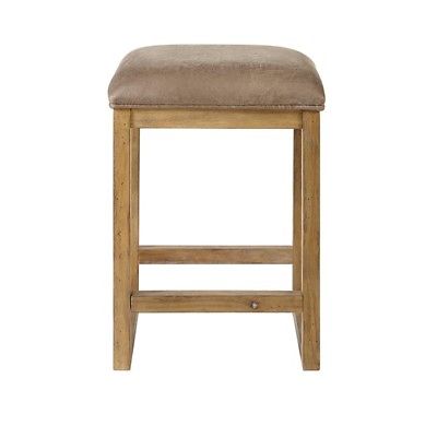 INK+IVY Easton Backless Counter Stool in Taupe Finish II104-0366