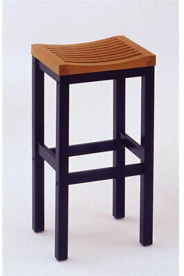 29 Inch Bar Stool- Black With Oak Top By Home Styles