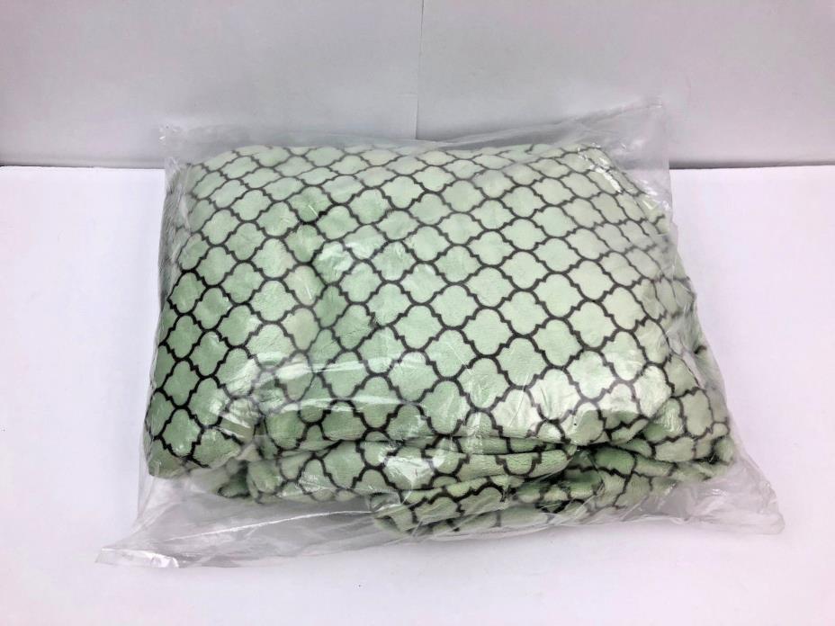 Le Pouf Large Bean Bag Soft Plush Cover Lime Green New! Round Cover