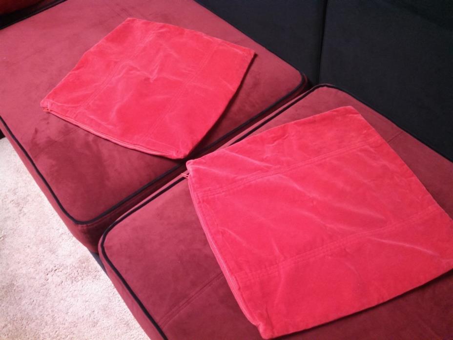 Lovesac Throw Pillow Covers (2)  18