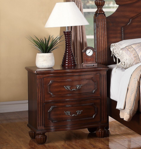 Poundex PDEX-F4821 Nightstands Brown