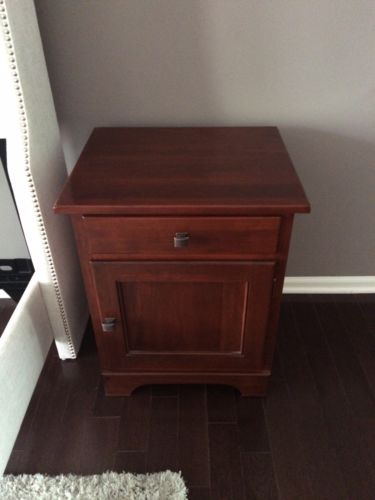 Used Solid Cherry 5-piece bedroom furniture by Brownstreet