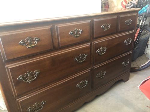 ethan allen dresser And Night Stand