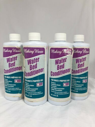 Making Waves 16oz Water Bed Conditioner Multi Purpose Pack Of 4
